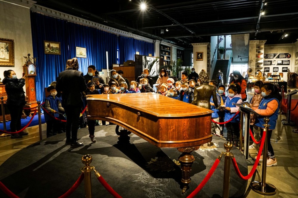 大连世界音乐文化博物馆推出红色音乐特展