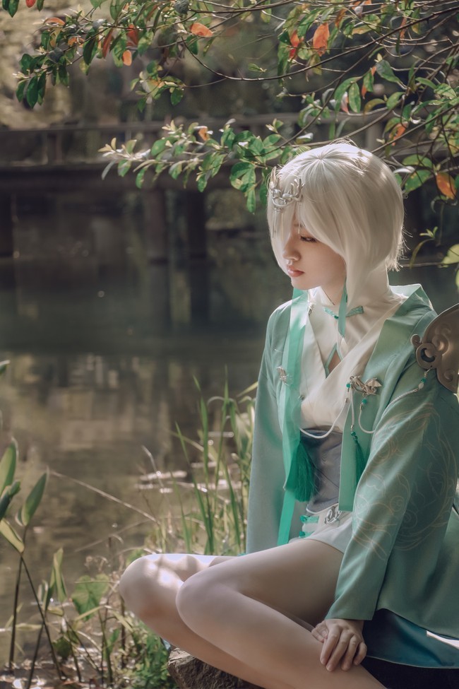 言和cos:漂亮小姐姐!我又瞬间心动了_腾讯新闻