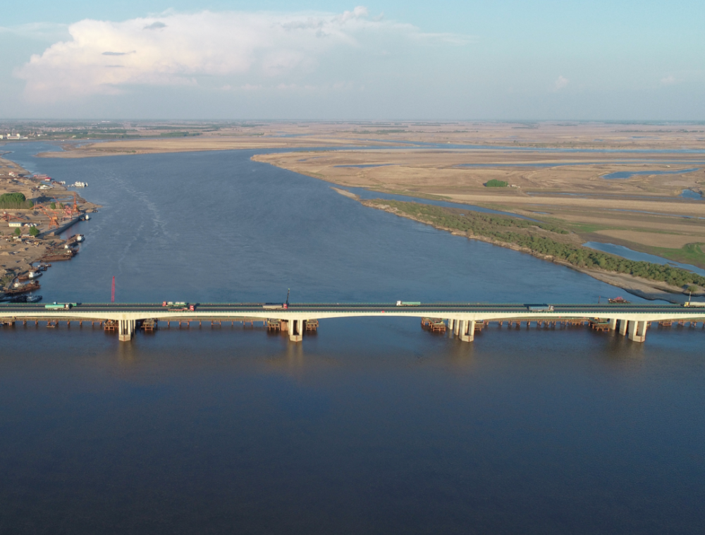 松花江上百年印记肇源三岔河拥抱松花江