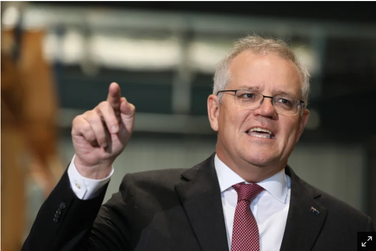 不会咬人?澳总理莫里森同意将中国对澳贸易措施比作舞狮表演