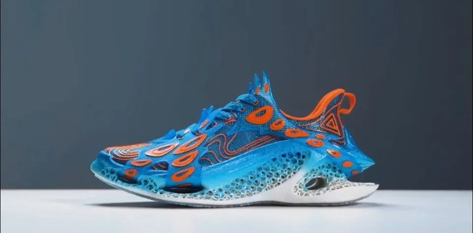 赛博朋克态极3d打印匹克这双拖鞋太秀了