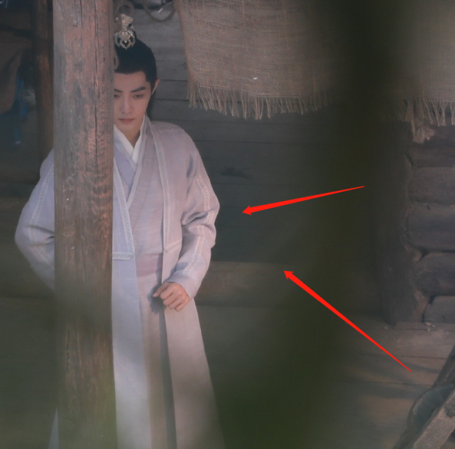 《玉骨遥》热拍中,任敏李明德路透抢镜,见到肖战:是心动呀