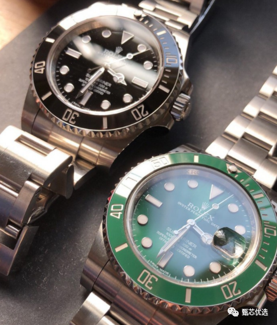 若说劳力士黑水鬼是一种经典那么绿水鬼则是一种诱惑
