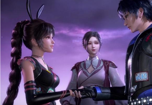 斗罗大陆三舞落日订婚唐三海神形象公开手持黄金三叉戟无比帅气