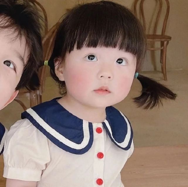 萌娃情头丸子妹和大q宝