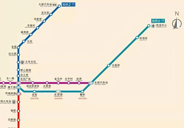 機場中心站是昆明地鐵6號線的終點站,位於官渡區大板橋街道中部的長水