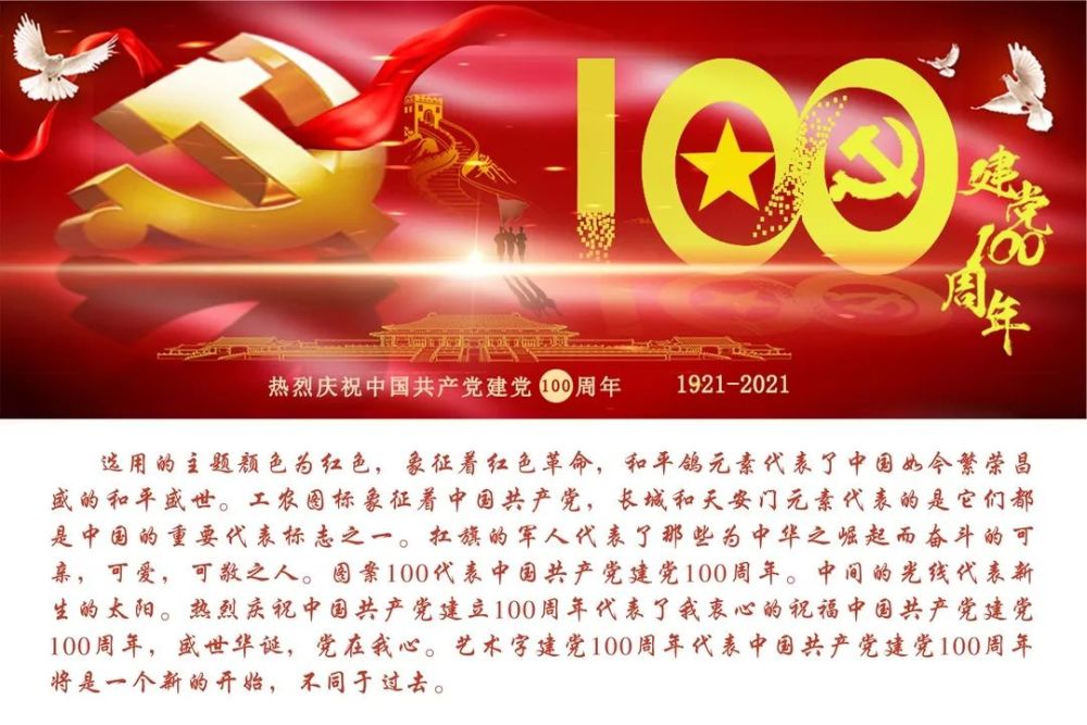 忆党史,铭党恩,美和易思学子用优秀作品献礼建党百年!