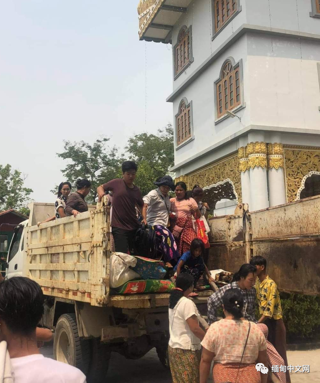 缅甸两支民武联军与南掸邦军交战缅北八莫县内逃难民众已达6000多人