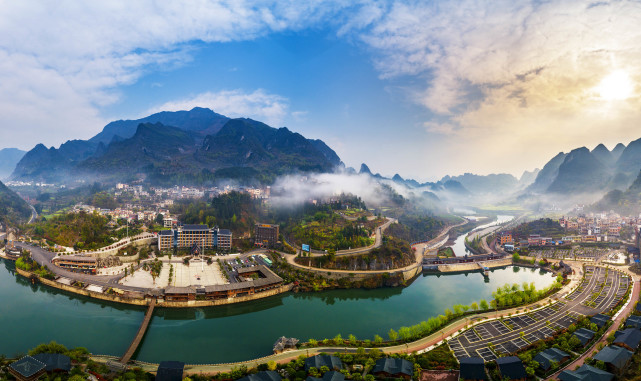 图为贵州"三变"改革发源地娘娘山