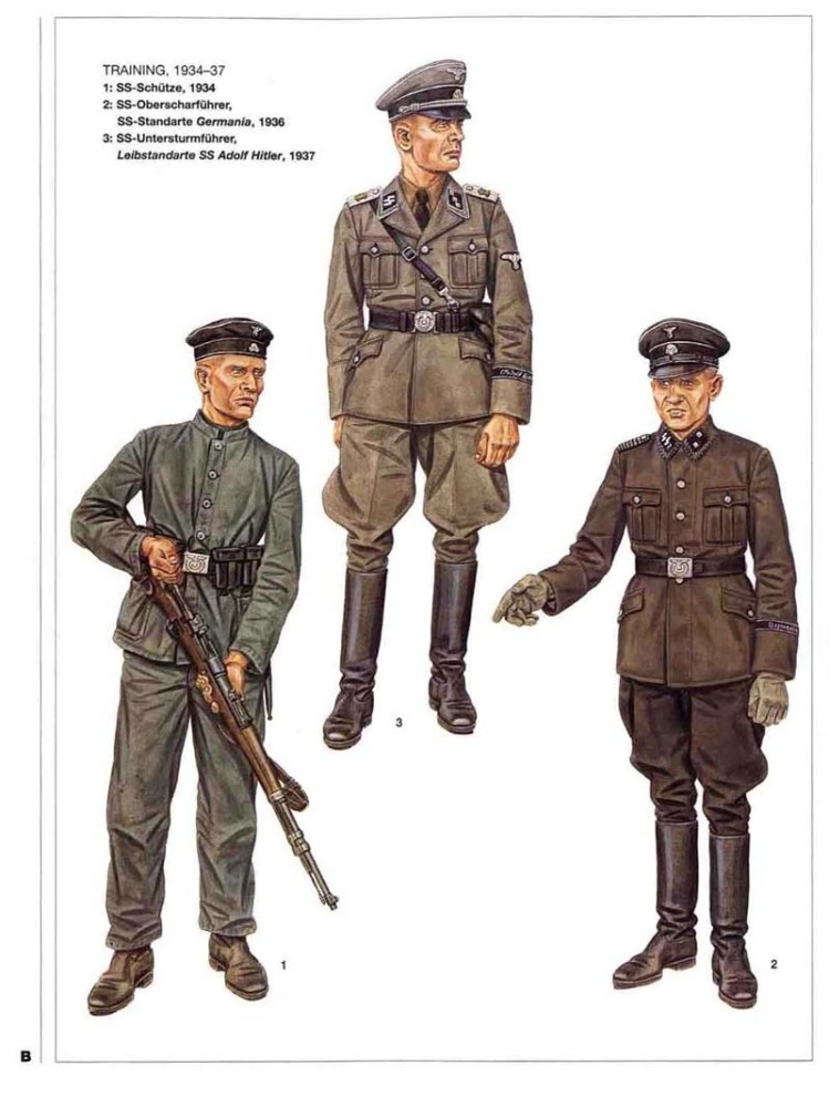 二战德国党卫军制服及装备详解,骷髅师装备最好