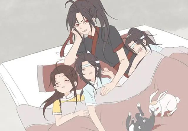 魔道祖师忘羡带孩子日常金凌又带仙子吓人追凌要控诉家长