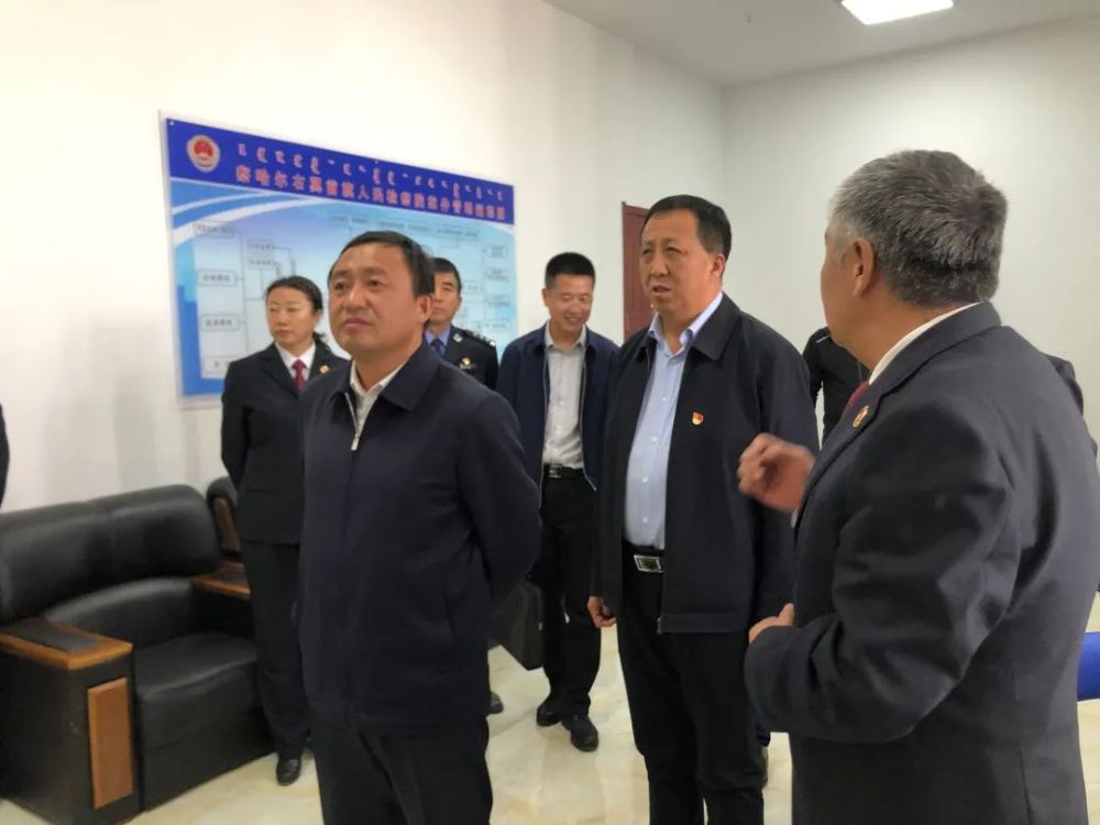 市委副书记政法委书记于海宇深入察右前旗督导检查政法队伍教育整顿
