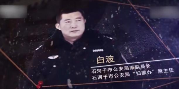 这个黑社会性质组织者,领导者,竟然是新疆石河子市公安局副局长白波.