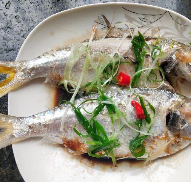 清蒸白力鱼,鱼肉鲜嫩,美味可口