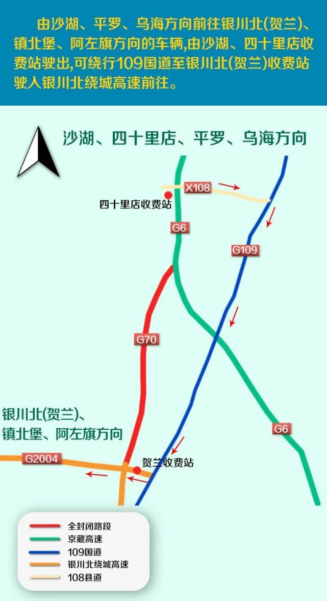 司机朋友注意了,福银高速银川北至四十里店全封闭施工2个月!