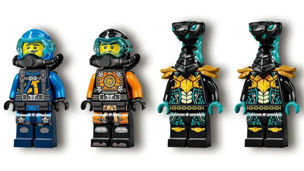 水下的龙和命运赏赐号乐高幻影忍者2021年夏季九款新套装一览