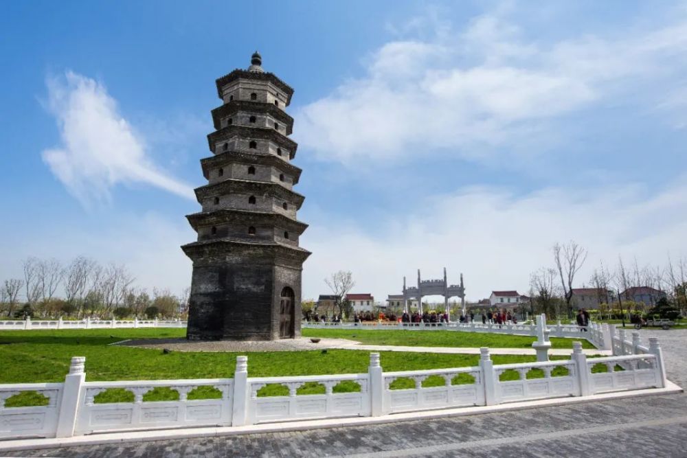 江苏第一古塔|东台海春轩塔_腾讯新闻
