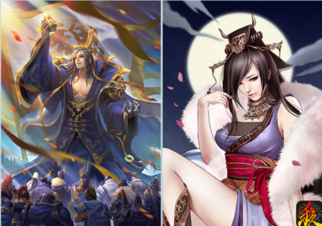 三国杀游戏中那些配合默契的情侣武将
