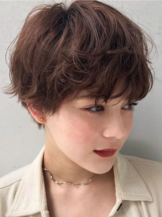 2021很流行的短卷发,时髦又减龄,看一眼就想拥有|短发|卷发|发型|头发