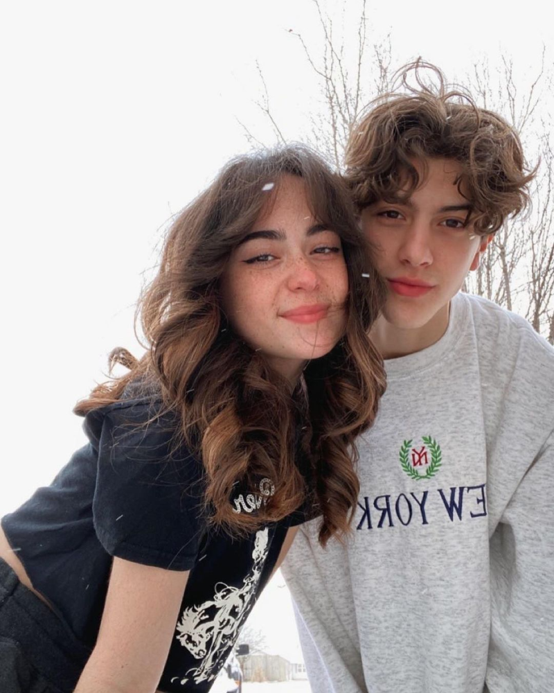 ""梦中情侣的模样!"两人都来自于美国科罗拉多州的丹佛市.