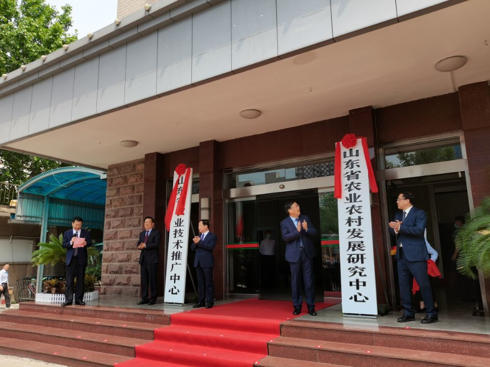 5月20日上午,山东省农业技术推广中心(山东省农业农村发展研究中心)