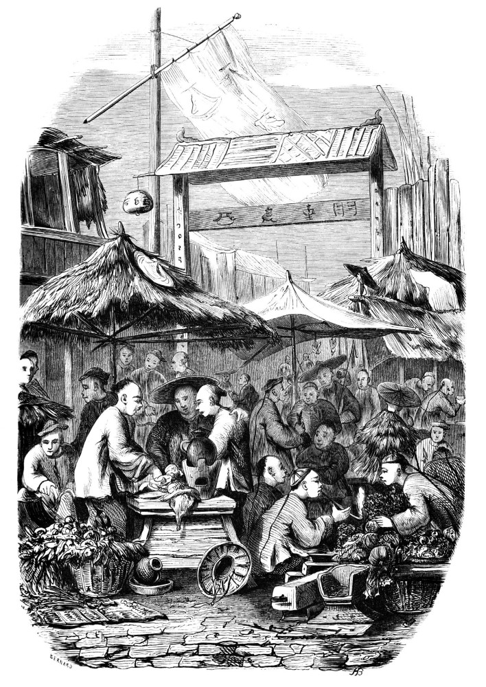 215幅精美插画极为罕见的外国人视角下的大清帝国世间百态