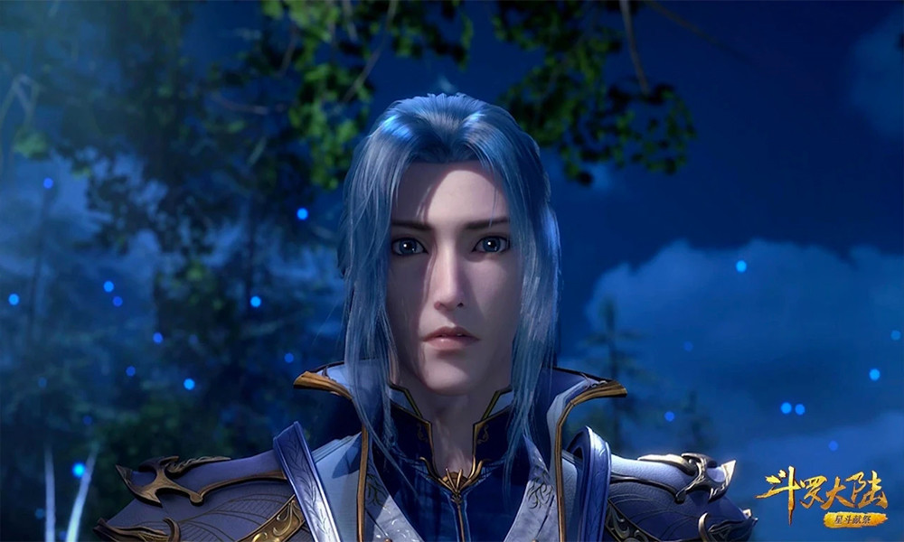 唐三新造型来袭束发外加长袍绝了前世唐三终于要回归好帅