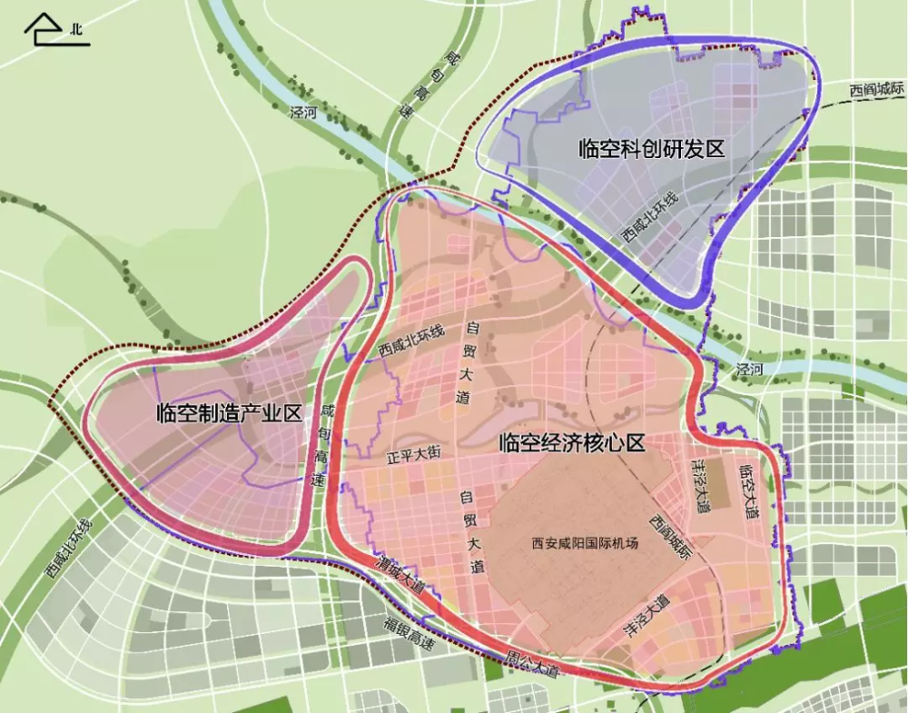 天津空港经济区规划图图片