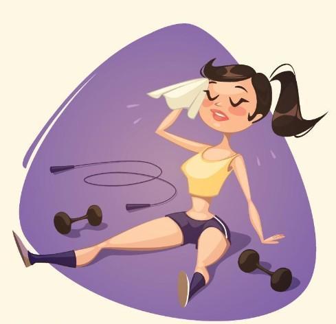 消耗身体过多的热量,所以,在经期运动一定要适量经期运动可以增强体质