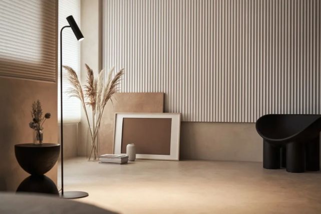 (局部和过渡使用的效果,会增加空间的质感)长城板的安装较为简单,墙面