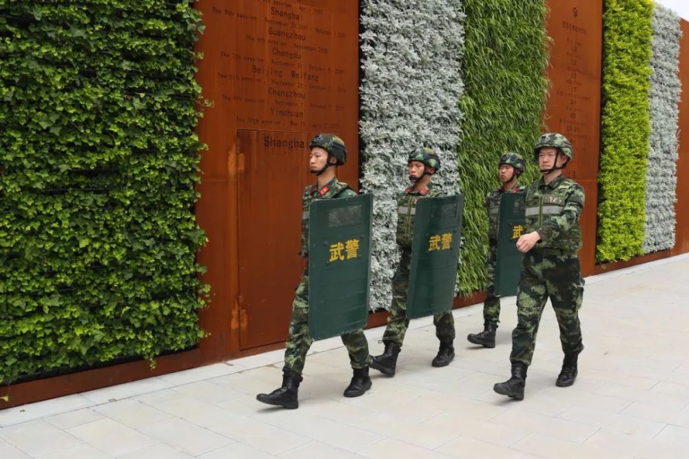 近年来,武警上海总队执勤第二支队执勤一大队官兵配合相关部门圆满