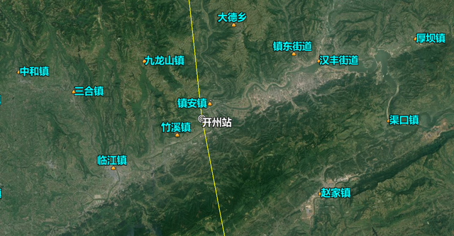 渝西高铁最新进展开州站位置原来在这里