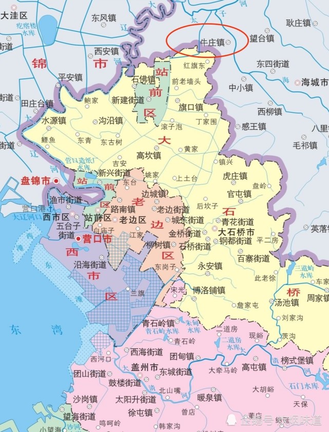 辽宁省营口市有三个别名没沟营牛庄关外上海