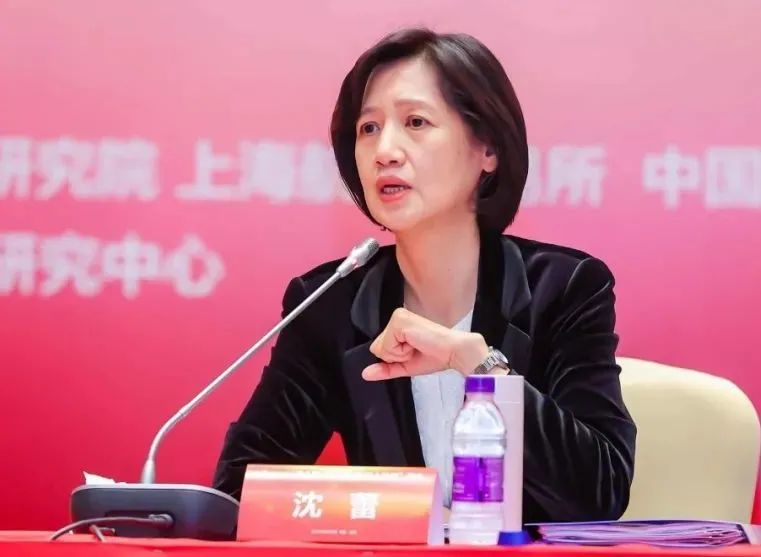 沈蕾表示,很高兴能和业界专家一起讨论行业的前沿问题,希望多征求各方