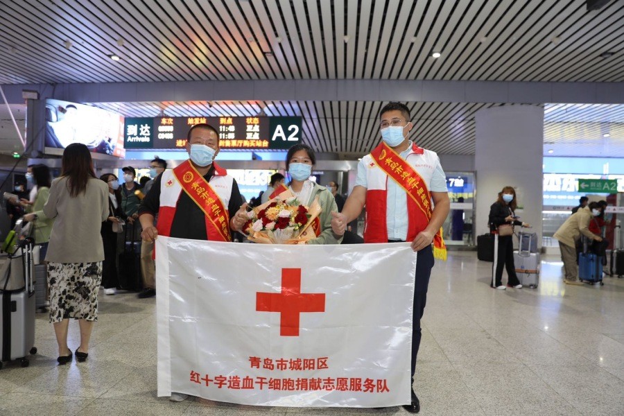 干细胞捐献成功 女工程师回青