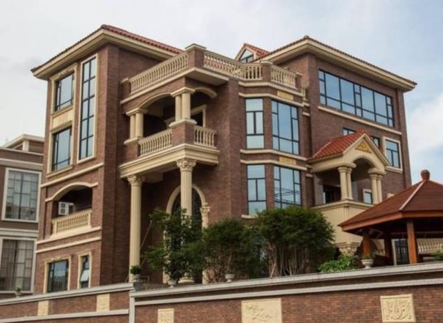 福建别墅看福清来看下福清人的别墅式楼房这些房子真是豪华