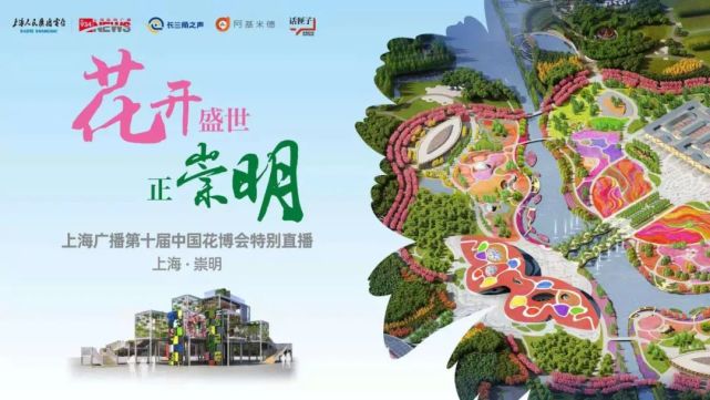 盛世花开正崇明花博会今天开幕第一波攻略来了