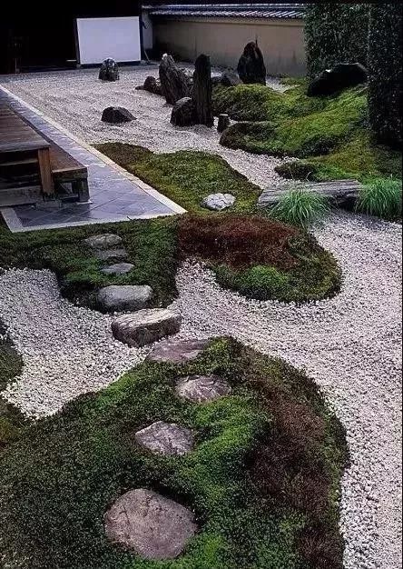 这样的庭院枯山水景观,你喜欢不?