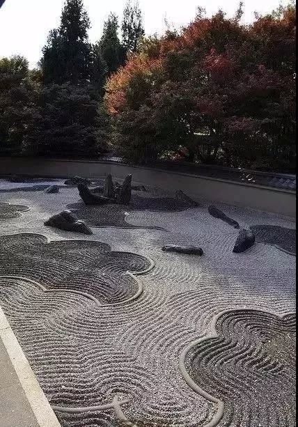 这样的庭院枯山水景观,你喜欢不?
