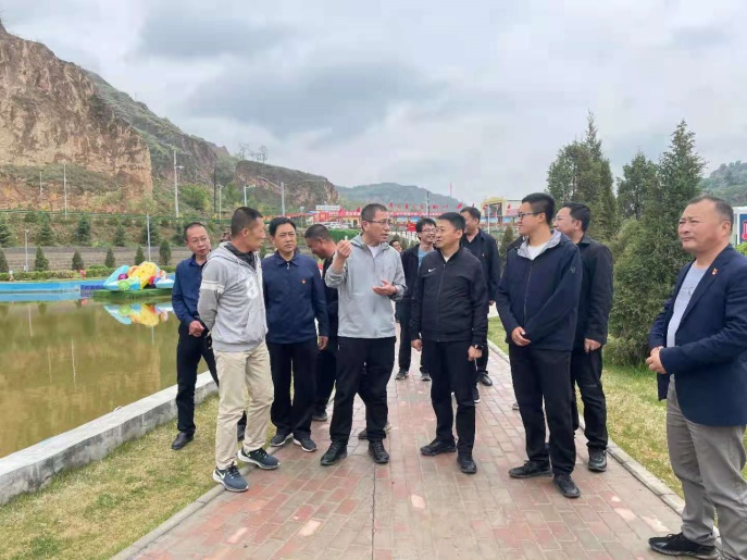 省交通运输厅驻石楼县罗村镇工作队调研工作汇报会召开