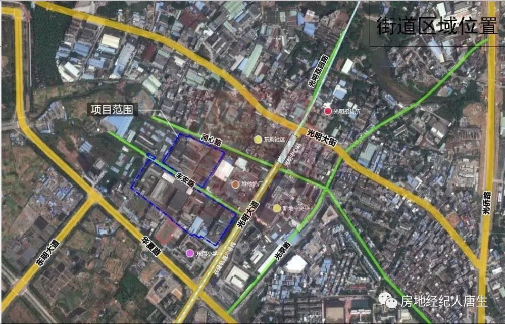 星河进驻深圳光明新区旧改项目，打造45万平综合体 潮商资讯 图1张