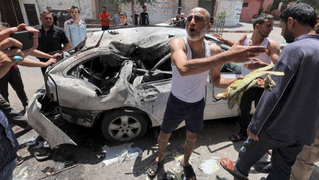 巴以战火升级之际以色列后院起火阿拉伯裔犹太人爆发激烈冲突