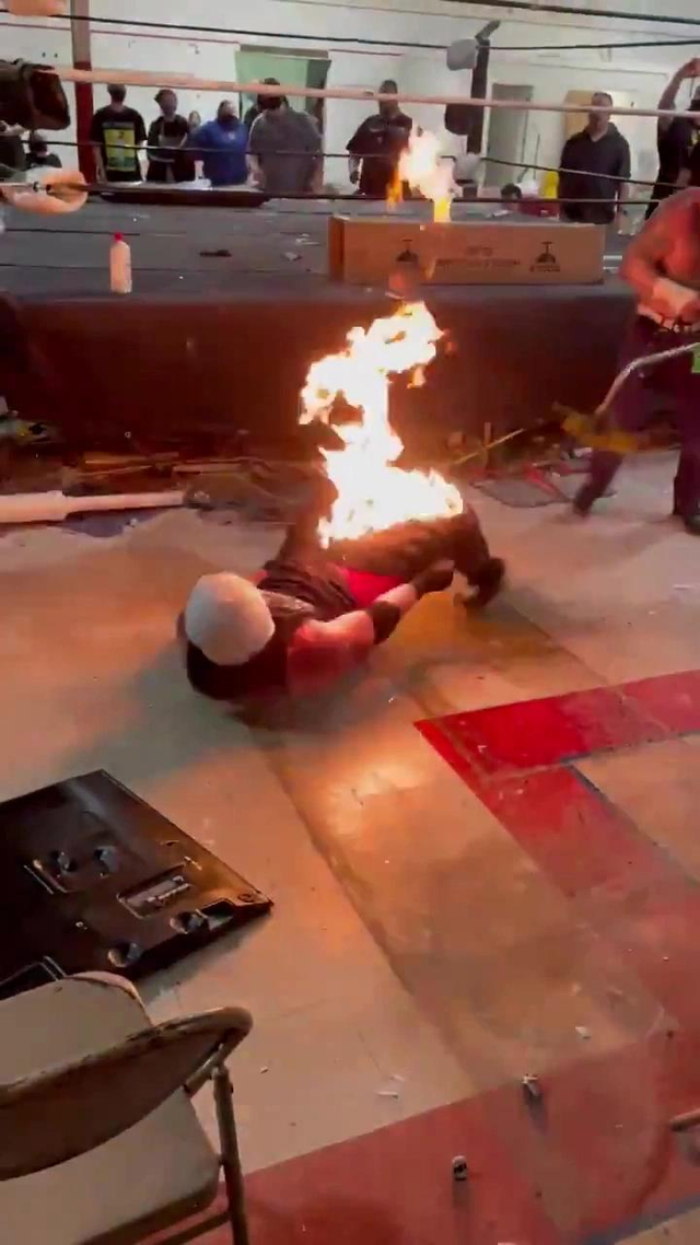 重大事故选手裆部着火太荒唐了