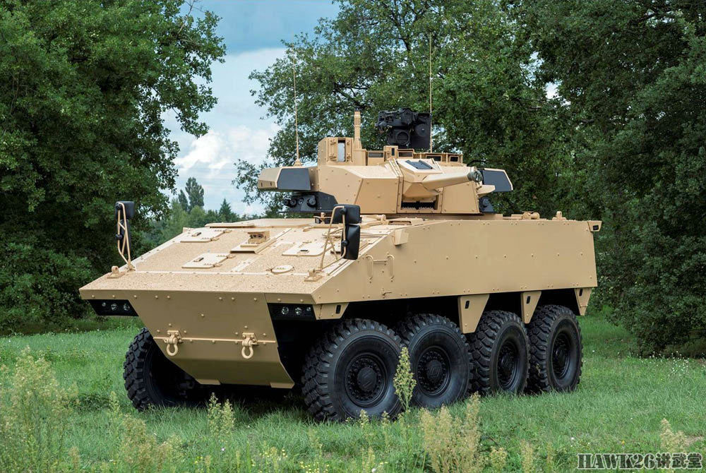 拳师犬步兵战车亮相配备新型无人炮塔专为中东神秘客户研制