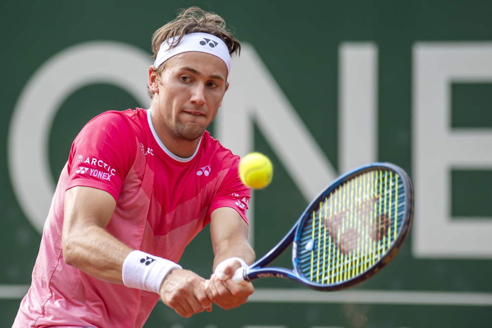 外代二线网球日内瓦公开赛鲁德晋级半决赛