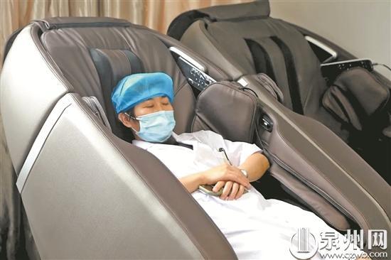 关爱医护人员泉州鲤城区首个医生休息室投用