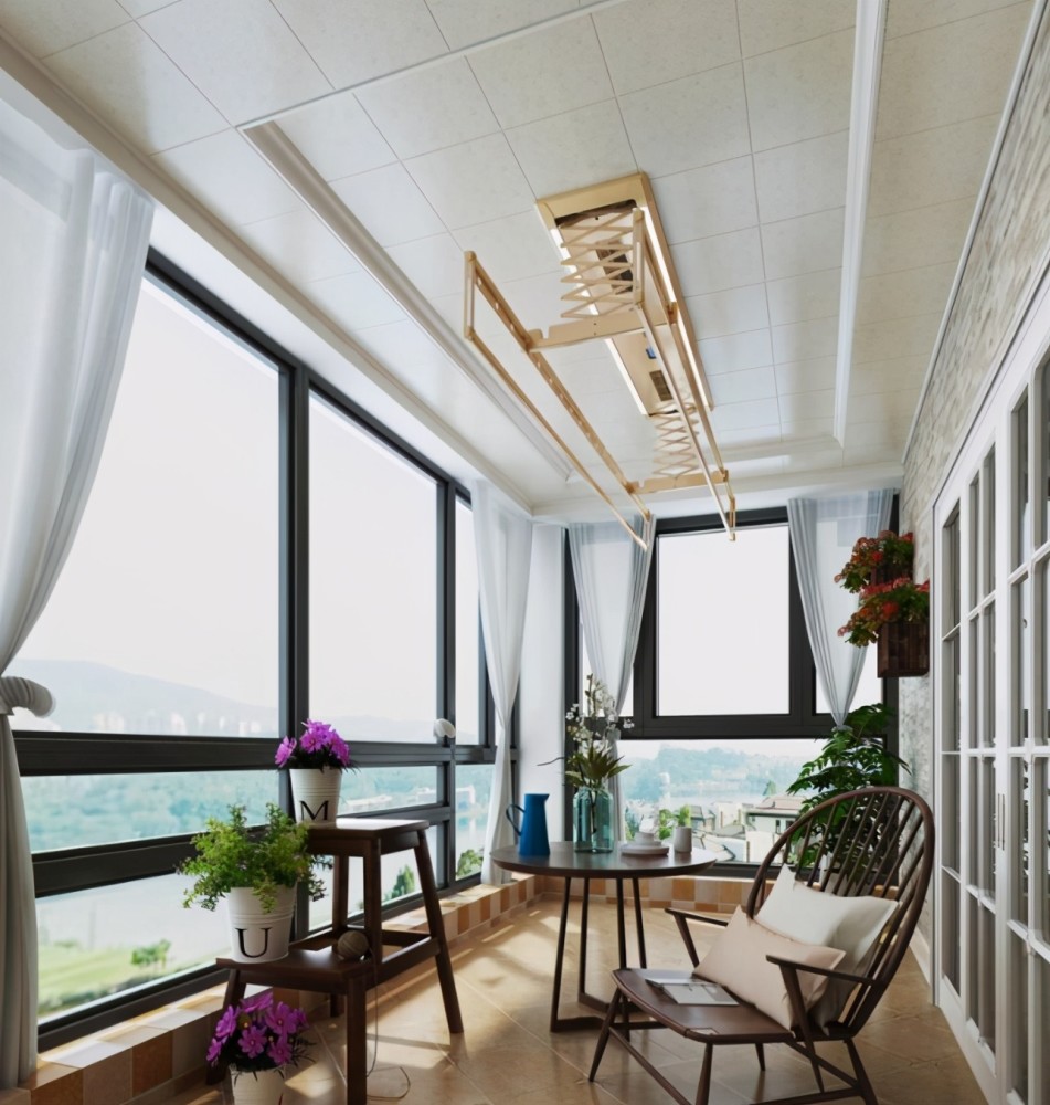 有一说一阳台这样装吊顶能把整个房子气质提升起来真香