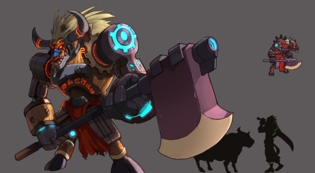 另一个人让人有着青春回忆的,应该就是dnf里的牛头械王了.