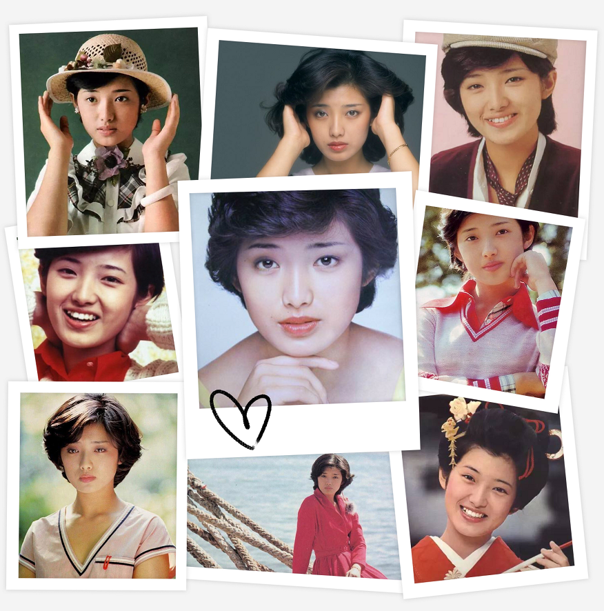 清纯女神山口百惠年轻时真的好时髦多年后网友感叹不敢认了