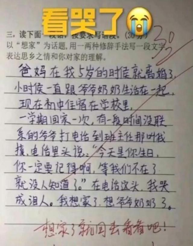 小學生作文我的願望老師看完哭笑不得當老師還有生命危險